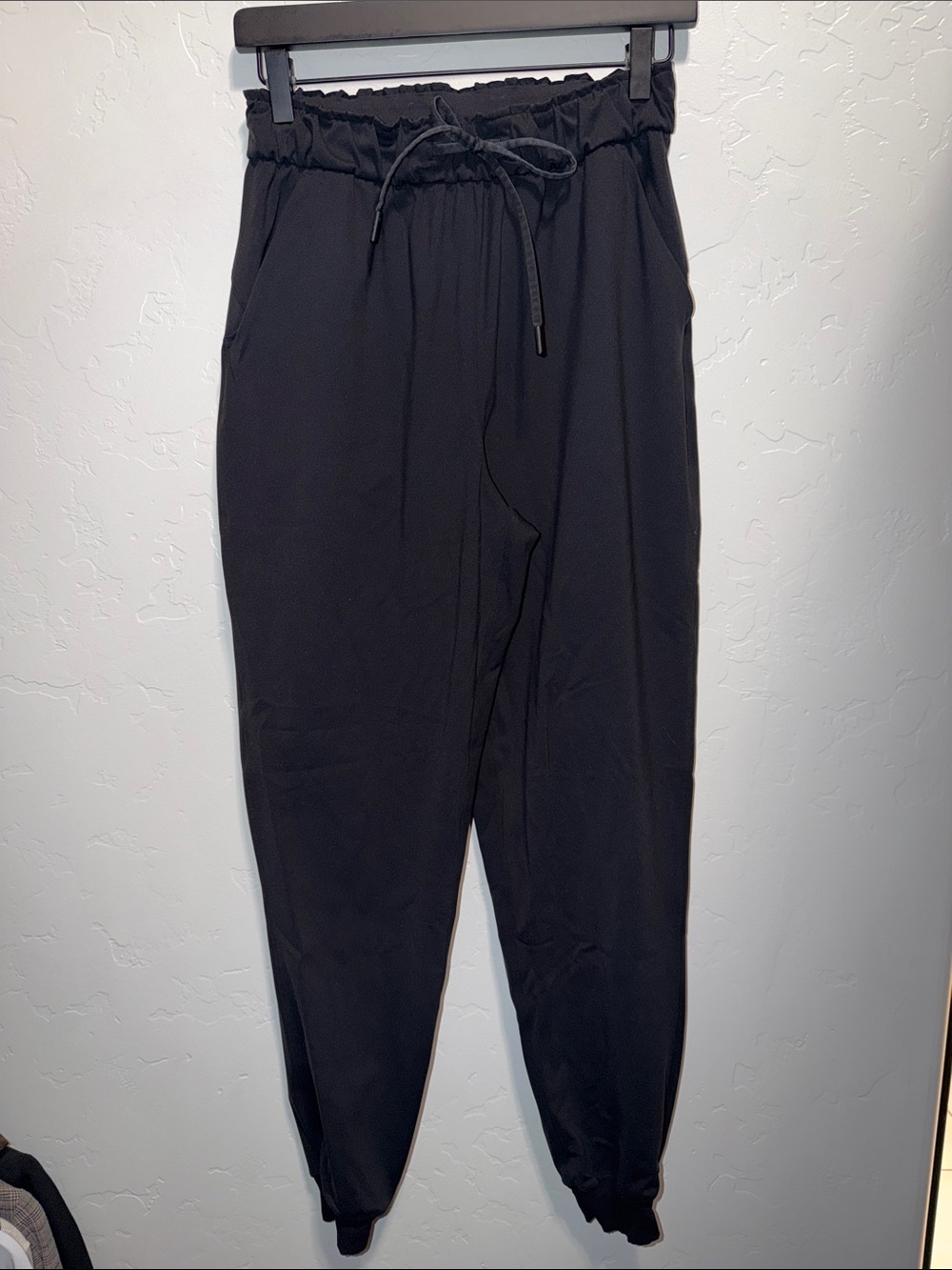 Lululemon Black Drawstring Joggers